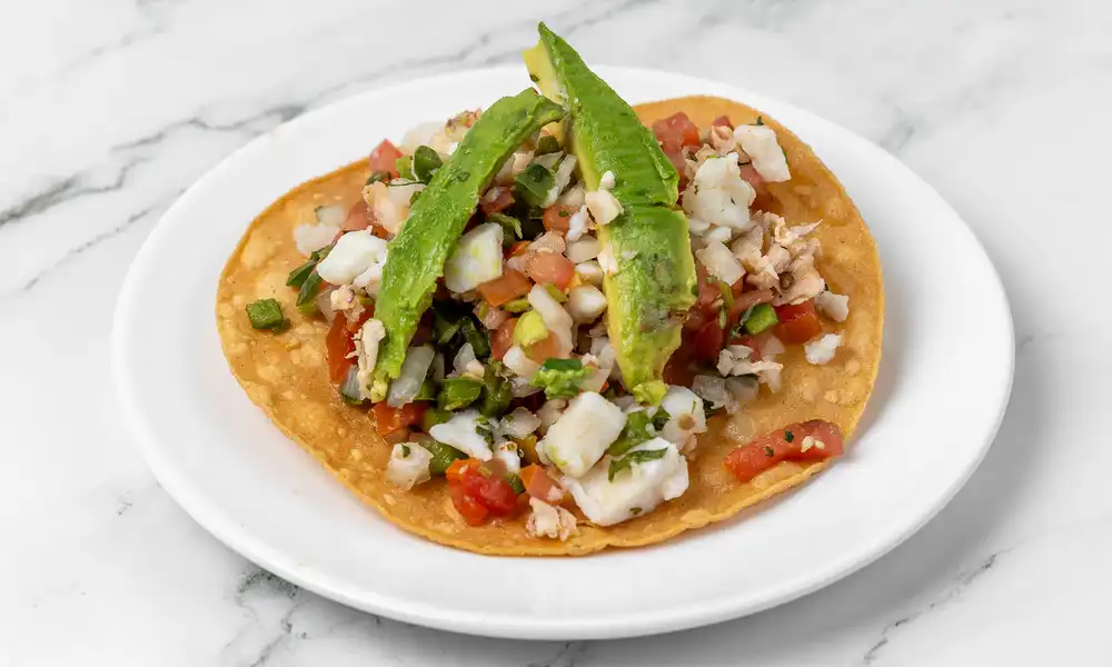 Tostada de Ceviche